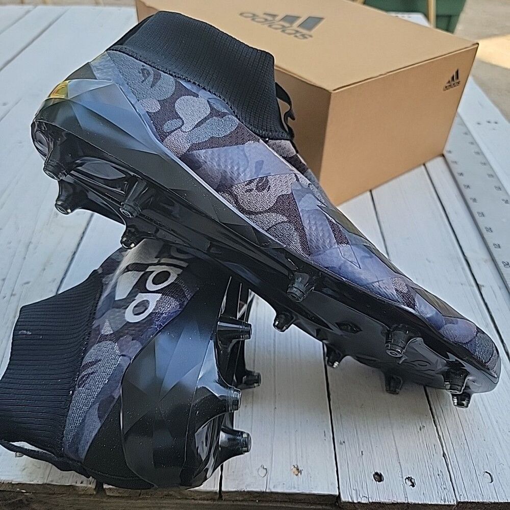 Adidas x Bape Adizero Camo Football Cleats Men Size 15 Bape EG6115 Authenticated